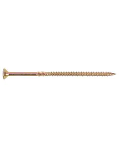 Rawlplug Chipboard Screw 5mm x 100mm 6pcs - Yellow