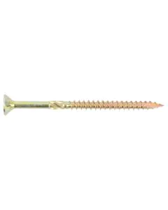 Rawlplug Chipboard Screw 6mm x 90mm 5pcs - Yellow
