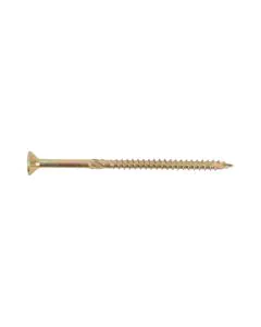 Rawlplug Chipboard Screw 6mm x 100mm 4pcs - Yellow