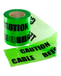 Caution Telephone Underground Warning Tape - 365 m x 150 mm