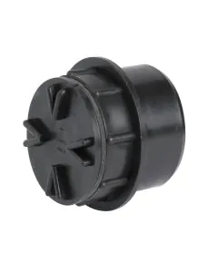 Waste 32mm Black Access Cap