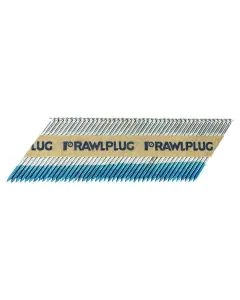 Rawlplug Galvanised Ring Nail 2.8mmx63mm 3300pcs