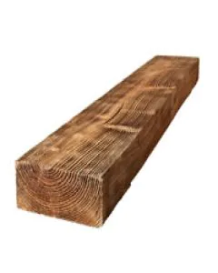 New Timber Sleeper Treated Brown / Tan  200 x 100mm x 2.4M 
