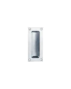 Flush Pull Handle - Satin Chrome
