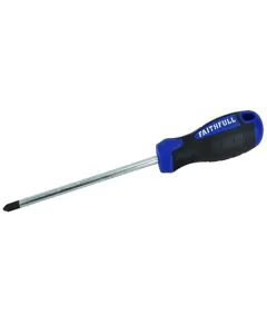Faithfull Soft Grip Screwdriver 2PH X 150MM