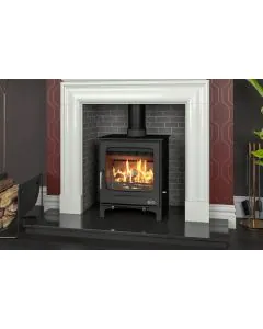 Henley Severn Eco Stove Matt Black 8kw