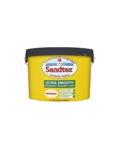 Sandtex Smooth Masonry Paint - 10 L / Magnolia