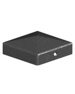 Metal Fence Post Cap Black 4