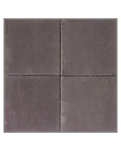 Barleystone Paving Flag Smooth 400x400x40mm Damson  (Dark Grey) 