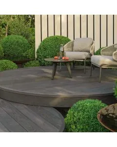 Millboard Decking Enhanced Grain Burnt Cedar 176mm x 3600mm x 32mm