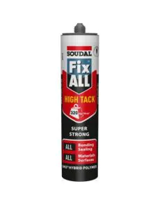 Fix All High Tack Super Strong Sealant & Adhesive White 290ml