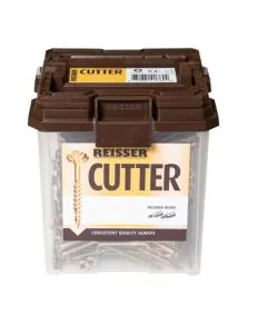 Reisser Cutter Screw Tubs 5 x 40mm (725) With 1 Free Self Drive Bit