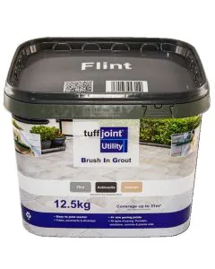 Steintec Tuffjoint  Brush In Jointing Mortar Hessian Beige 12.5kg Tub  
