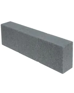 Rectangular Concrete Kerb 915mm L x 125mm W x 200mm H  (Damson-Dark Grey) 