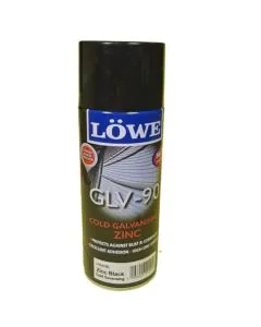 Lowe Cold Galvanising Zinc GLV-90 400ml Black