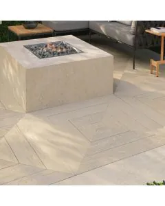 Millboard Decking Enhanced Grain Limed Oak Narrow Profile 126mm x 3600mm x 32mm