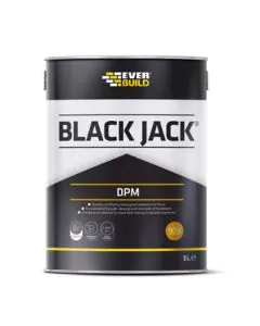 Everbuild Black Jack 908 Liquid Damp Proof Membrane 5L