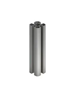Composite Fence Post Aluminum Grey 1.86M  