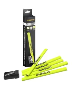 Komelon Carpenters Pencils & Sharpener Set