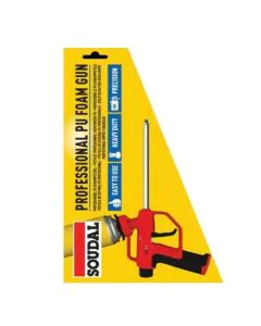Soudal Red PU Foam Gun - 4 Way Flow Control