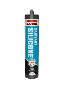 Soudal Plumbers White Sanitary Silicone - 310ml