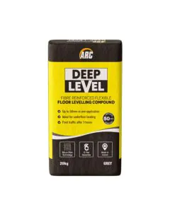 Arc Deep Level Floor Compound - 20kg - up to 50mm - YELLOW  Bag