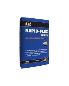 Arc Flex Rapid Set Tile Adhesive - 20kg White - BLUE Bag