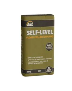 Arc Self Levelling Floor Compound - 20kg - up to 6mm (10mm with Laytex Liq) - GREEN bag