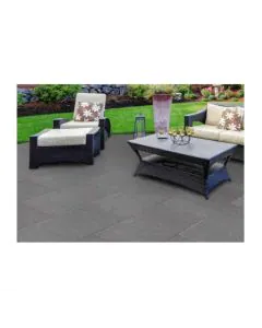Kilsaran Massimo Flags Black Granite 800 X 400 X 40MM Each  (3 .1 Per M2)