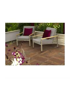 Kilsaran Classic Flags 400 X 400 X 40MM Rustic   Each  (6.25 Per M2)