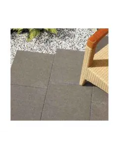 Kilsaran Cashel Flags 400 X 400 X 40MM Charcoal Each   (6.25 Per M2)