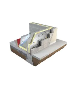 80mm Polyiso Cavity Wall Insulation Per Pack (2.7m2) - Unilin Insulation XT/CW (T&G)