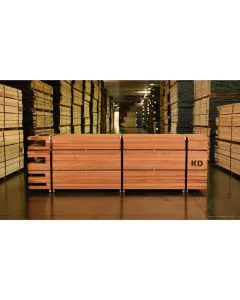 1 (25mm) American Cherry KD Random 4 & Wider (Prunus serotina)
