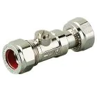 Isolating Straight Service Valve 1/2inch FIxC