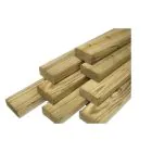 100 x 44mm White Deal Treated Green