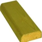 150 x 35mm x 3.6m D-Rail Treated (Green)