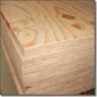 2440 x 1220 x 25mm Pine Faced Poplar Core Plywood BS EN 636-2/314-2