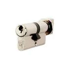 Eurospec Standard Turn Cylinder - 70 mm / Nickel Plated