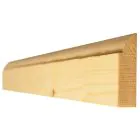 50 x 19mm Red Deal Ovolo Door Stop 
