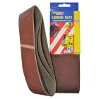 Sanding Belts 110x620mm - 80 Grit 3pcs