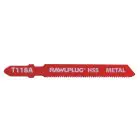 Rawlplug Jigsaw Blade for Soft Steel & Sheet Metal - 5 pcs.