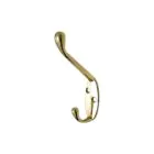 Hat and Coat Hook - Brass