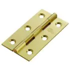 Butt Hinge (Pair) - 76 mm / Satin Brass