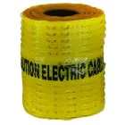 Detectamesh Electrical Cable Warning Tape 200mm x 100m - Yellow
