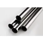 Wardrobe Rail Round Bar 4x3/4 Chrome 