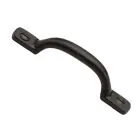 Cabinet D-Handle Hammered Black 96mm
