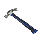 Faithfull Fibreglass Handled Claw Hammers - 454 g