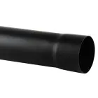 Duct Pipe 110mm x 6m - Black