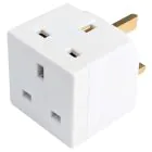 13 Amp 2 Way Adaptor