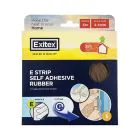 Exitex E Stirp Self Adhesive Rubber - 5 m / Brown